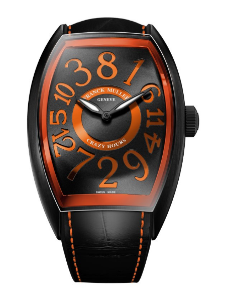 Buy Franck Muller Curvex CX Crazy Hours Colors Black Dial Replica Watch for sale Cheap Price